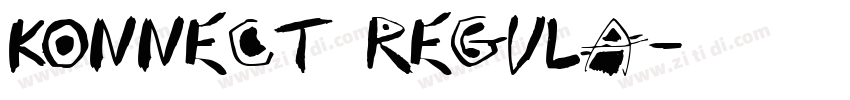 Konnect Regula字体转换